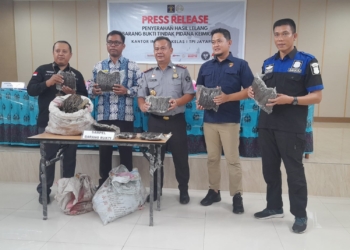 Miliki Kekuatan Hukum, Barang Bukti Vanili Seberat 319 Kg Di Lelang Kantor MIGRASI KLS I TPI Jayapura