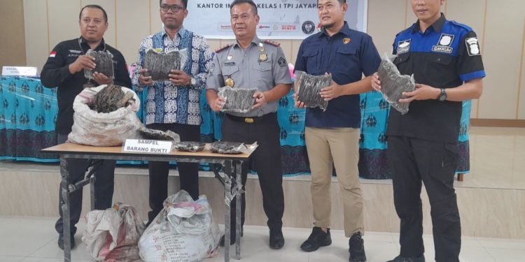 Miliki Kekuatan Hukum, Barang Bukti Vanili Seberat 319 Kg Di Lelang Kantor MIGRASI KLS I TPI Jayapura