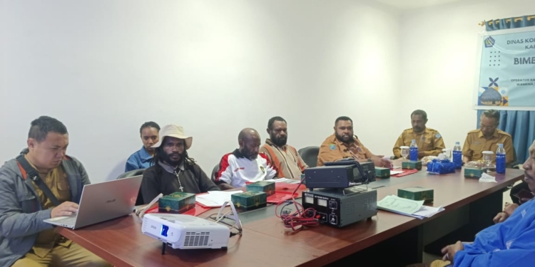 Diskominfo Jayawijaya Mempersiapkan Komunikasi Distrik Terluar