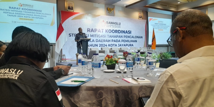 Cegah Pelanggaran Pemilu, Bawaslu Kota Gelar Rakor