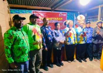 Di Hari Ke-2, KPU Dogiyai Terima 2 Calon Bupati Daftar, Ini Cabupnya