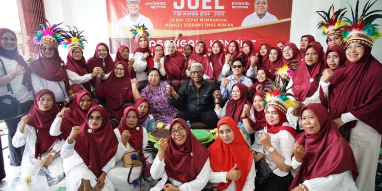 Resmikan Posko Srikandi Militan JOEL, Rettob : Ini Tempat Cerita Politik dan Doa