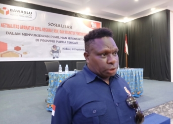 Bawaslu Papua Tengah Gelar Sosialisasi Netralitas ASN Dan Aparatur Pemerintahan Kampung