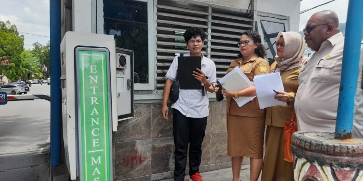 BPKAD dan Bapenda Tinjau Aktifitas PT Angkasapura Support di Kawasan Ruko Dok II Jayapura, Ini Tujuannya