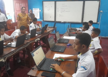 ANBK Tahun 2024/25 Di SMP YPK Paulus Dok V Di Ikuti 45 Siswa, Ini Yang Akan di Capai Kata Kepsek