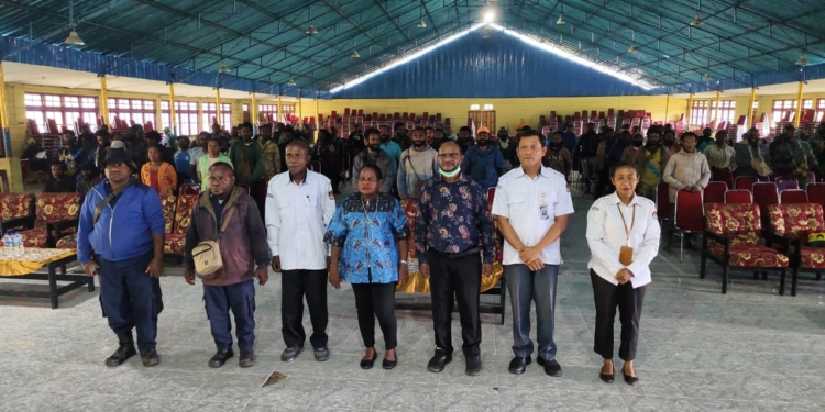 Gelar Bimtek KPPS Se-kabupaten Dogiyai, Ini Pesan Dan Harapan Ketua KPU Dogiyai