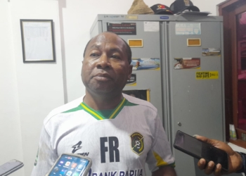 Panpel Persewar Ingatkan Pedagang Supaya Tertib di Lapangan Mandala