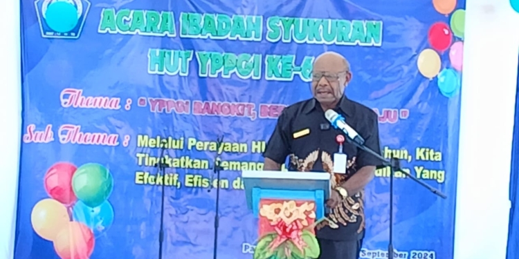 HUT YPPGI Yang Ke-61 Tahun, Pemprov Papua Tengah Harap Pengabdian YPPGI Terus Jadi Pelita Terangi Dunia Pendidikan