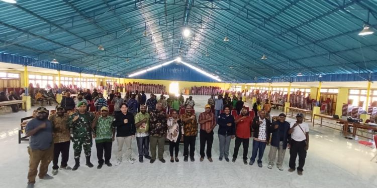 KPU Dogiyai Gelar Rapat Pleno Terbuka Rekapitulasi Dan Penetapan DPT Pilkada 2024