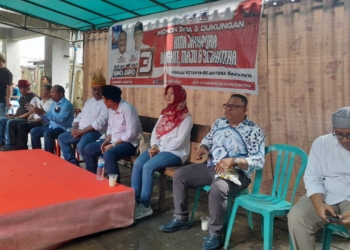 Warga Inpres Dok 9 Keluhkan Lampu Jalan, Perbaikan Jalan Lingkungan Juga Air Bersih, Saat Bertemu BMD DIPO Paslon No 3