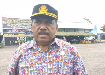 Sekda Nabire Piter Erari: Bazar UMKM Bantu Daya Beli Masyarkat Di Nabire