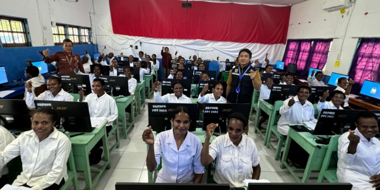 Ujian CPNS Hari Pertama Di Nabire Papua Tengah, Berlangsung Aman