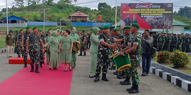 Tiba Di Nabire, Pangdam XVII Cendrawasih Resmikan Mako Korem 173/PVB