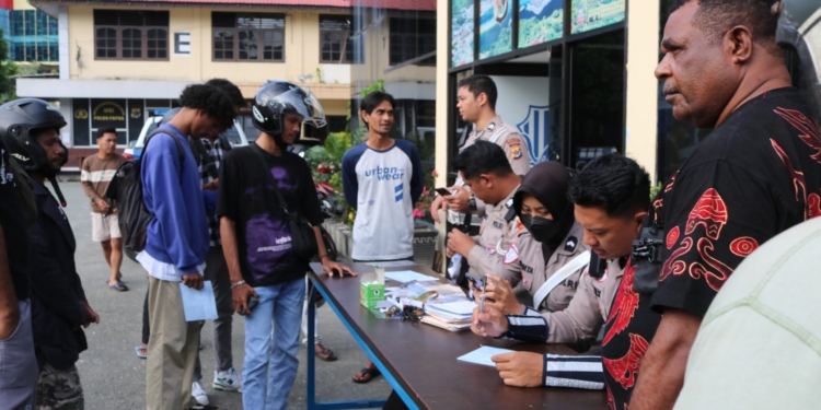 Polda Papua Sampaikan Pelanggar Lalin Mengalami Peningkatan di 2024