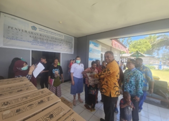 Cegah Stunting, Pemkab Jayawijaya Menyalurkan Makanan Untuk Masyarakat