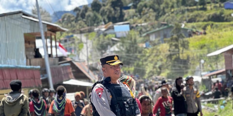 Kampanye Terbuka di Sugapa Dapat Pengawalan Ketat Polres Intan Jaya