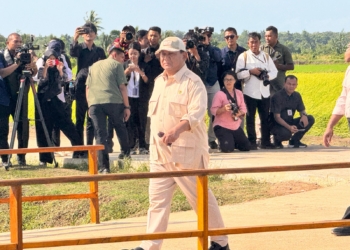 Presiden Republik Indonesia di Dampingi Kapolda Papua Kunjungan di Papua Selatan