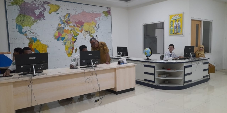 277 Siswa Kls XII SMKN 2 Bismen Jayapura Ikut Asesment Bakat Minat Tahun 2024