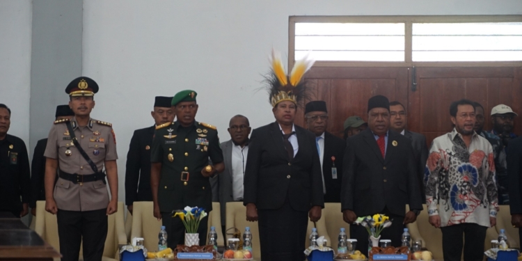 Satgas OMPC II 2024 Polda Papua Terjunkan 150 Personel Polri Kawal Pengucapan Sumpah Janji DPR Provinsi Papua Tengah