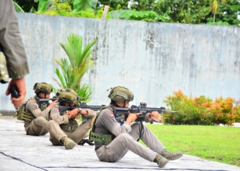 Satgas Tindak Ops Damai Cartenz 2024 Gelar Lomba Cross Country