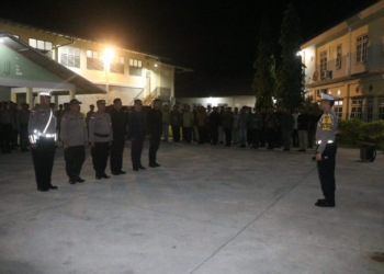 Polda Papua Laksanakan Apel Pengecekan Personel OMPC II