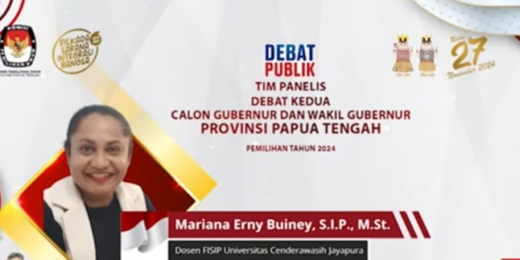 Debat Kedua Cagub/Cawagub 2024, KPU Papua Tengah Libatkan 6 Panelis Dan 3 Tim Perumus