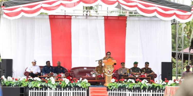 Pamit, Ribka Haluk Minta PJ Gub Dan Bupati Se-Papua Tengah Buat Perpisahan Dengan Masyarakat