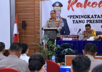 Rakor SPN Polda Papua Tahun 2024 di Buka Wakapolda Papua