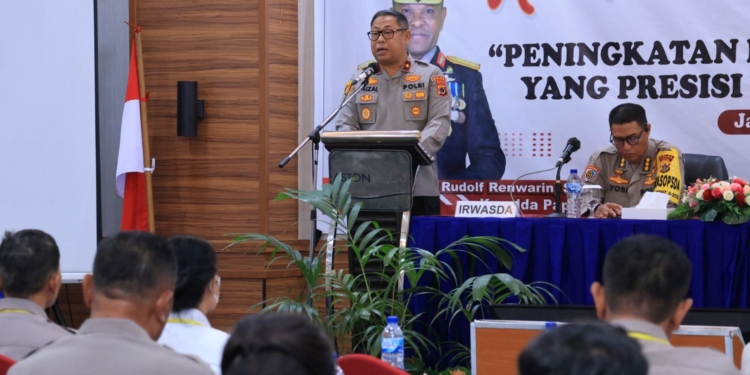 Rakor SPN Polda Papua Tahun 2024 di Buka Wakapolda Papua