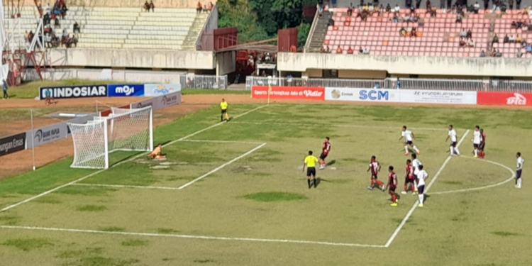 Liga 2 : Persipura Unggul Sementara 2-0 Atas Rans Nusantara Fc