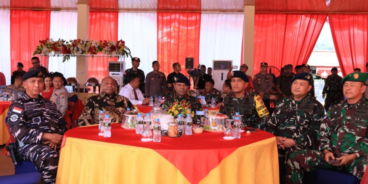 Kapolda Polda Papua Hadiri Syukuran HUT Korps Brimob Polri Yang Ke – 79 Tahun 2024