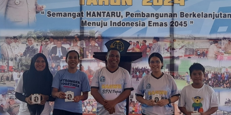 Pesan Kepala ATR BPN Papua di Momentum Hantaru Tahun 2024