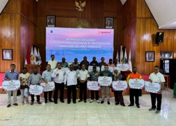 Pemprov Papua Tengah Gelar Sosialiaasi Pertanggungjawaban Dan Penyerahan Bantuan Hibah Keagamaan