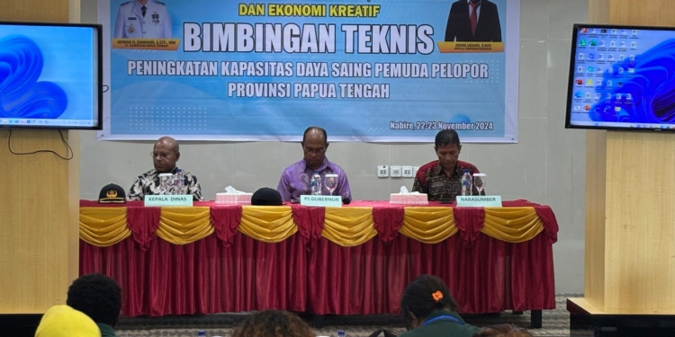 Bimtek Peningkatan Kapasitas Daya Saing Pemuda Pelopor, Herman Kayame : Pemuda Harus Berikan Aksi Nyata