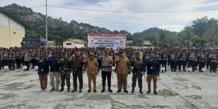 Antisipasi Gangguan Saat Pilkada, Polresta Jayapura Dapat BKO Brimob 2 Pleton , Kata Kapolresta Jayapura