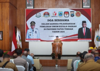 H-1 Pencoblosan Pilkada 2024, Pemprov Papua Tengah Gelar Doa Bersama