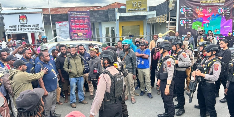 Jelang Pilkada Polisi Tingkatkan Patroli dan Razia di Kota Wamena