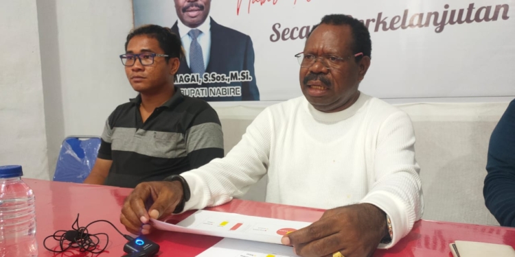 Hitung Cepat Tim Mesrah, Paslon Mesakh-Burhanudin Raih 63,09 Persen Unggul Di Pilkada Nabire