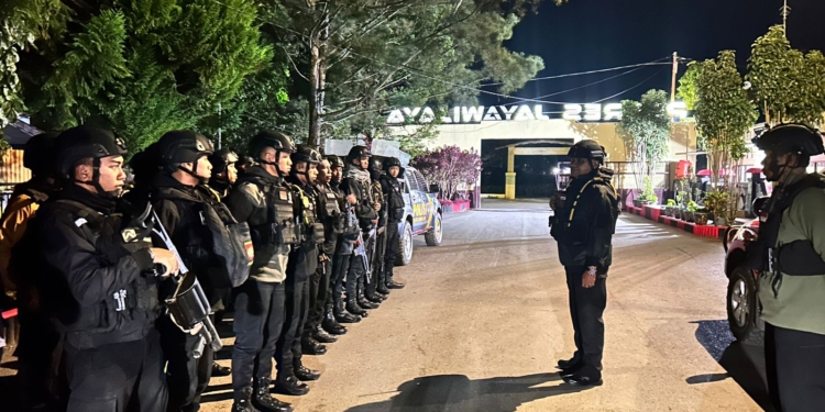 Polres Jayawijaya Polda Papua Gelar Patroli Guna Jaga Situasi Kamtibmas