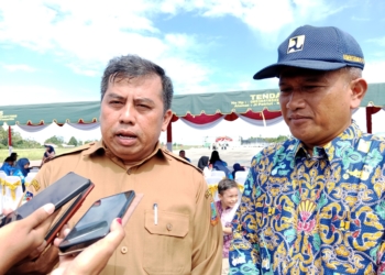 Hari Bakti PUPR, Plt Kadis PUPR Ungkap Realisasi Pekerjaan Fisik Capai 60%, Bernard Sitorus : Optimis Tahun Ini Selesai