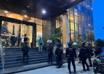 Satgas OMPC Polresta Polda Papua Pastikan Tingkat Kota Jayapura Berjalan Aman