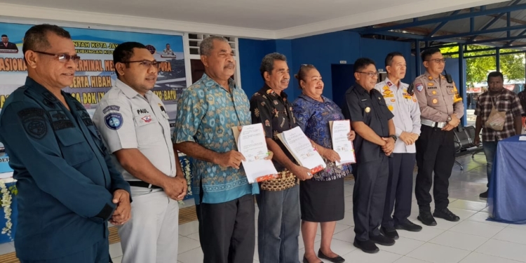 PJ Walikota Berpesan Usai Peresmian Operasional Terminal Tipe C Mesran Kota Jayapura dan 3 Buah Dermaga Tradisional