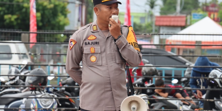 Ratusan Personel Polri Amankan Rekapitulasi Penghitungan Suara Tingkat Kabupaten