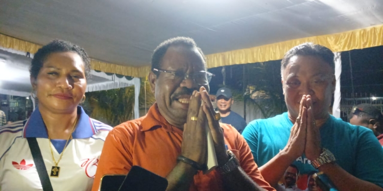 Pleno KPU Selesai, Unggul Raih 73049 Suara Mesakh-Burhanudin Dipastikan Pimpin 01 Bupati Nabire