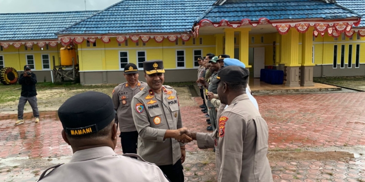 Kapolda Papua Tengah Kunjungi Polres Deiyai, Dalam Rangka Melihat Kesiapan Personil Polres