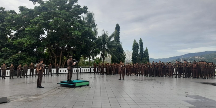 Peringati HAKORDIA 2024, Kejati Papua Laksanakan Upacara di Pimpin Kajati Papua