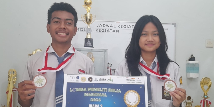 Di Akhir Tahun 2024, SMA 4 Jayapura Kembali Torehkan Prestasi di Tingkat Nasional