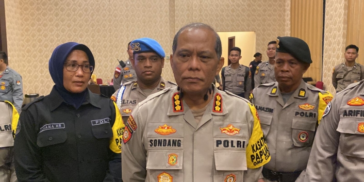 Polda Papua Kawal Pleno Rekapitukasi Surat Suara Tingkat Provinsi dan Berjalan Lancar