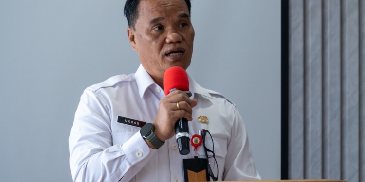 Staf ahli Gub, Ukkas Resmi Buka Rapat Revisi RTRW Rapperda Papua Tengah