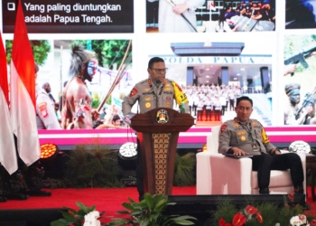 Kapolda Papua Ikuti Apel Kasatwil 2024 di Akpol Semarang Jawa Tengah
